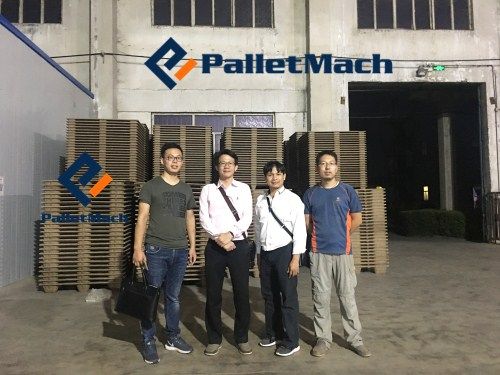 Thai customers vistited PalletMach