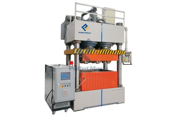 single mould wood pallet machine