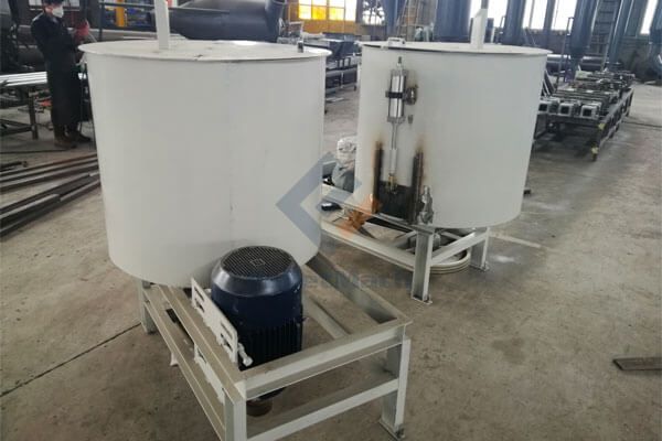 cylinder glue mixer machine