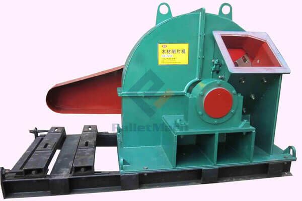 Disk type wood chipper machine