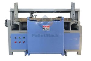 Wood Pallet Stringer Notching Machine