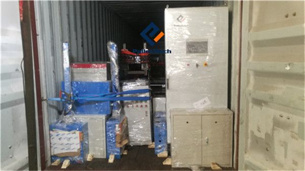 shipment of wood pallet machine