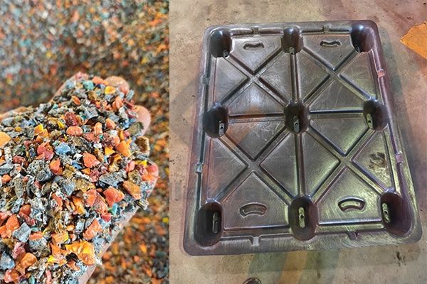 PE plastic pallet
