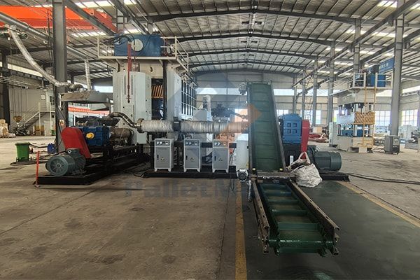 Chile automated plastic pallet production line