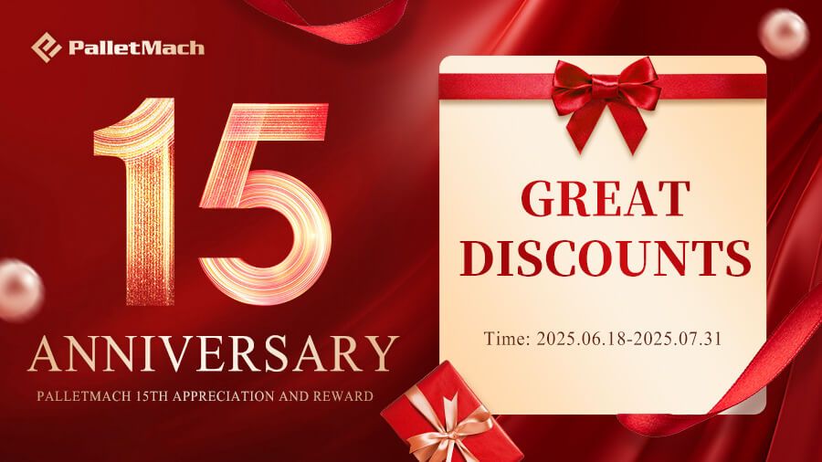 15 years together, PalletMach anniversary celebration starts!