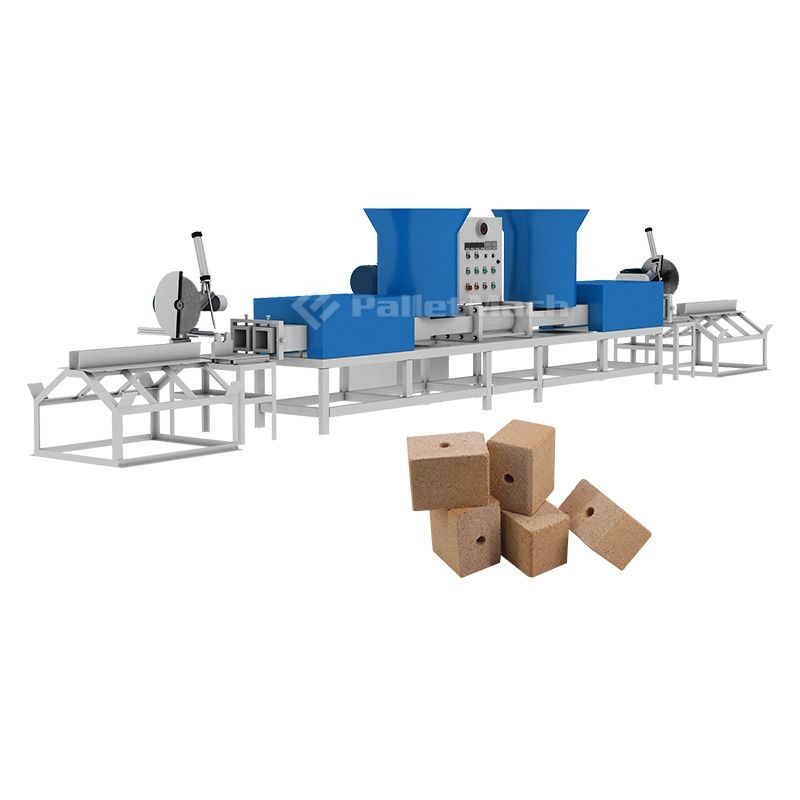 What type of pallet block machine lowers costs and boosts efficiency?