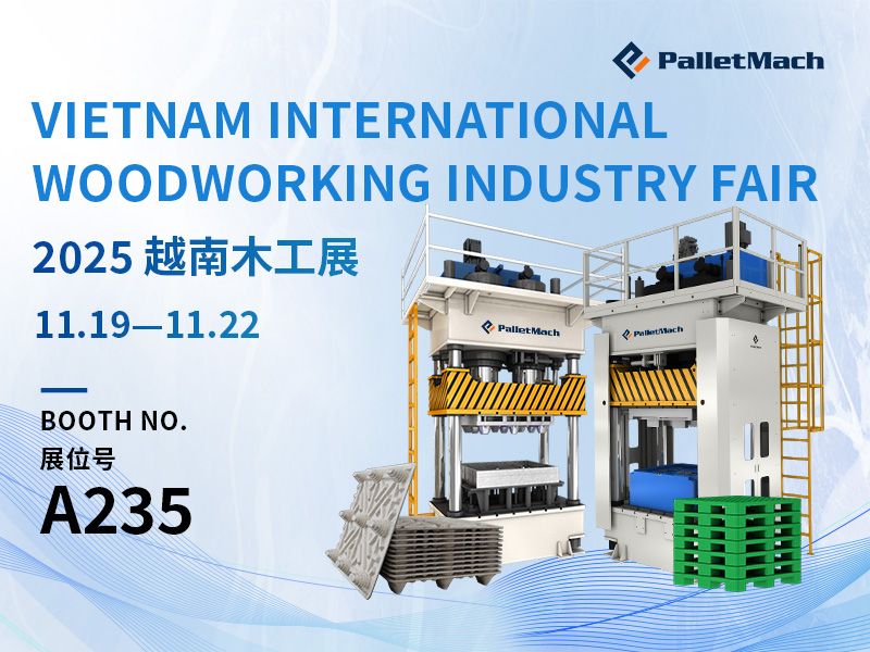 PalletMach Presents Green Pallet Solutions at Vietnam Woodworking 2025