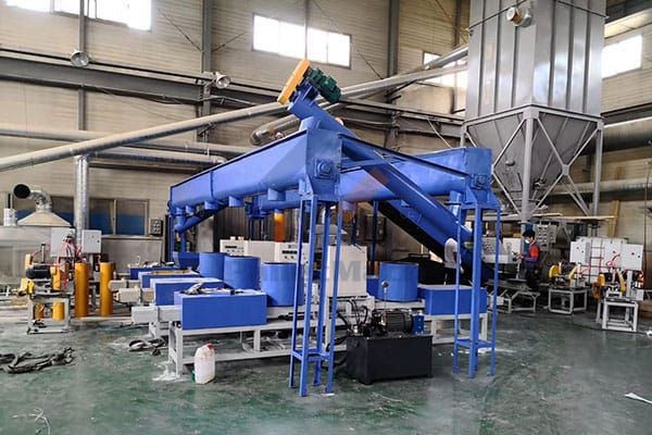 Korea automatic wood sawdust block production line