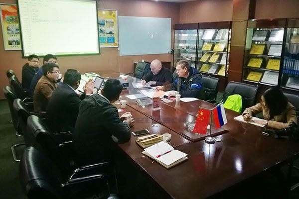 Russian clients meeting with PalletMach