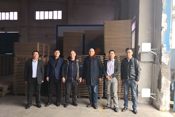 Russian clients visit PalletMach factory