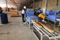 Semi-Auto Wood Pallet Block Production Line