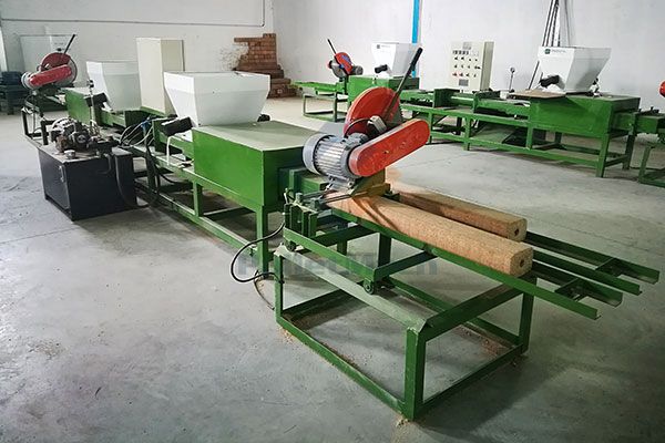 Tunisia wood pallet block production line