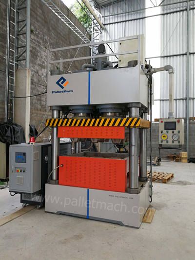 Pallet reparatie machine